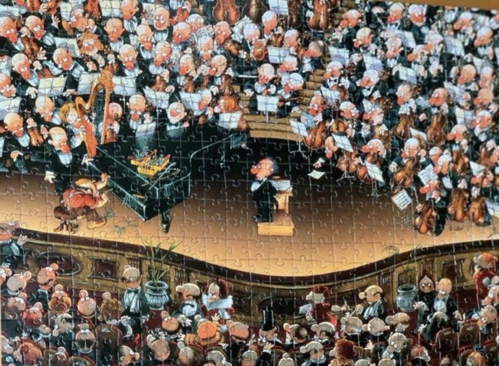 The Show Must Go On  (RARE) - Heye Puzzle puzzle collectible [Barcode 4001689257576] - Main Image 3