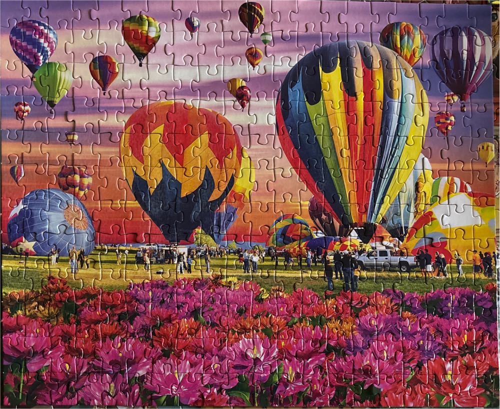 Sunrise Balloons/Rainbow Dreams - CraZArt puzzle collectible [Barcode 639277217899] - Main Image 2