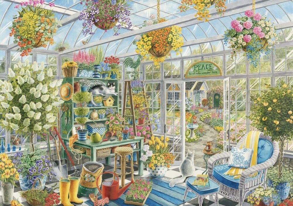 Greenhouse Heaven (1) - Ravensburger puzzle collectible [Barcode 4005556804719] - Main Image 2
