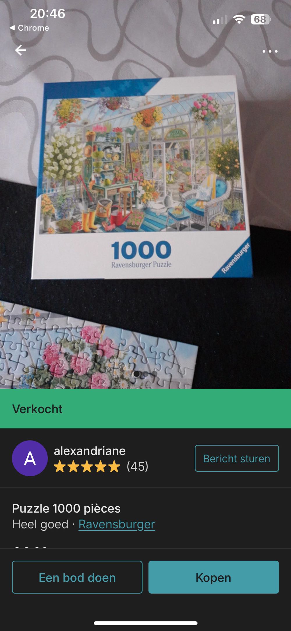 Greenhouse Heaven (1) - Ravensburger puzzle collectible [Barcode 4005556804719] - Main Image 4