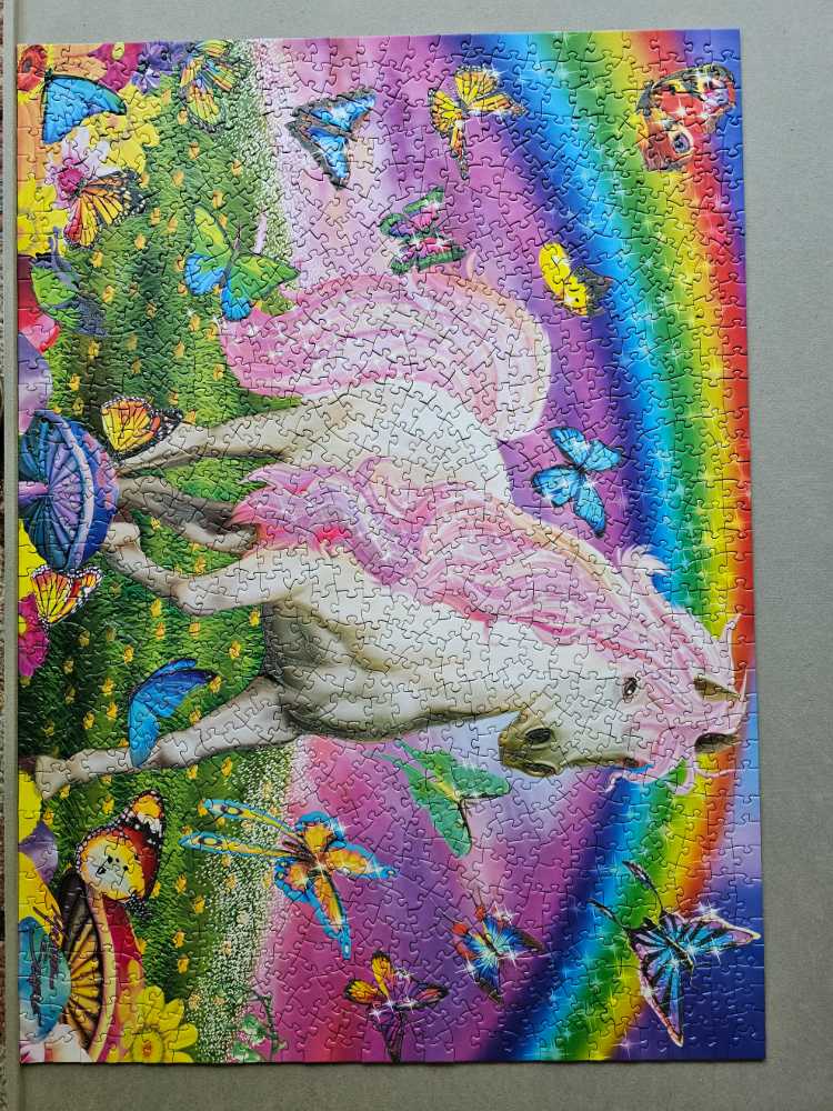 Masterpieces Piece Glow In The Dark Puzzle For Adults And Family Rainbow World 19.25”x26.75”  puzzle collectible [Barcode 705988724206] - Main Image 2