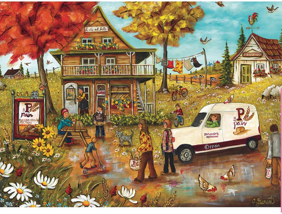 Artisanal Bakery - Pierre Belvédère puzzle collectible [Barcode 061152650147] - Main Image 2