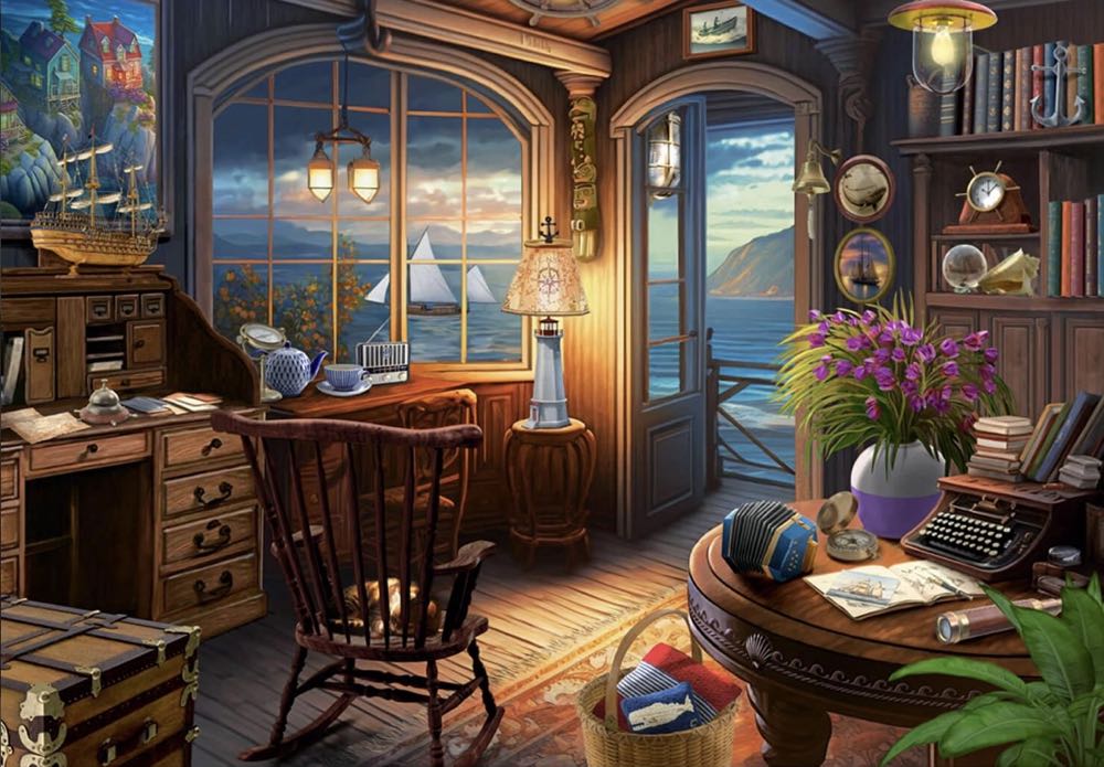 ZZ Sailor’s House - Castorland 🇵🇱 puzzle collectible [Barcode 5904438105090] - Main Image 2