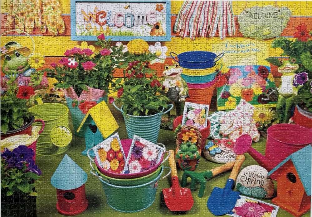 Gardening time - Colorluxe puzzle collectible [Barcode 9341102313522] - Main Image 2