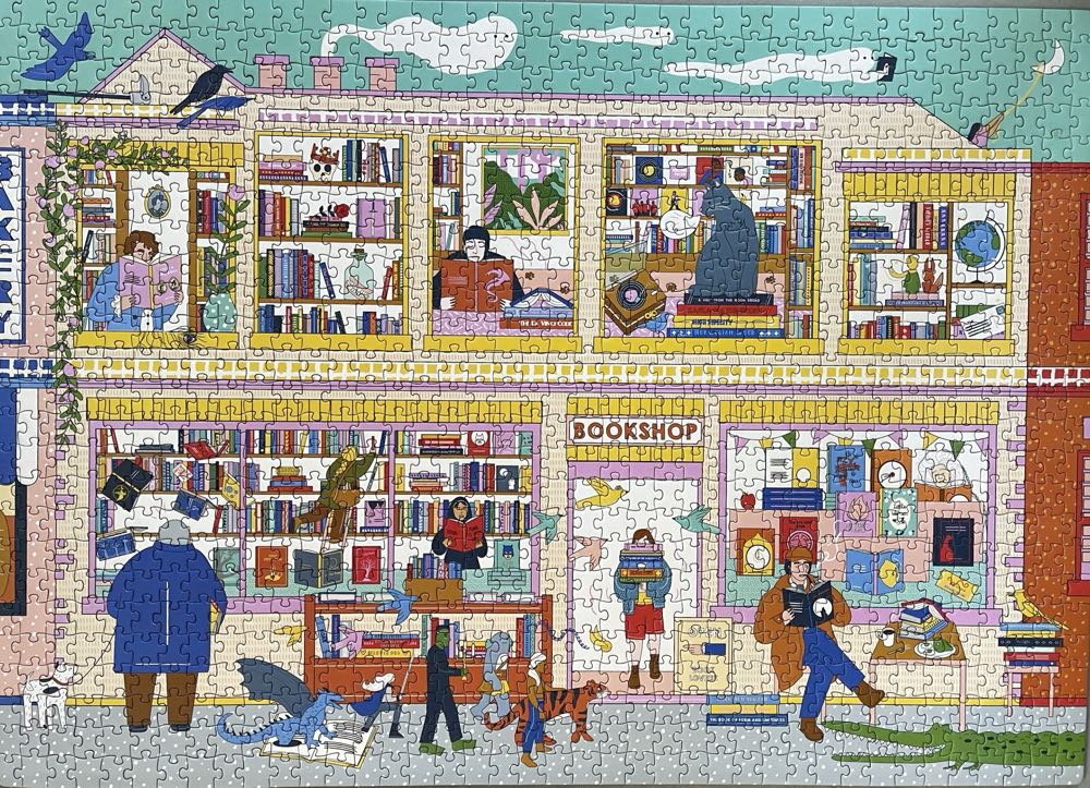 At The Bookshop - Thames And Hudson puzzle collectible [Barcode 9781760763510] - Main Image 2