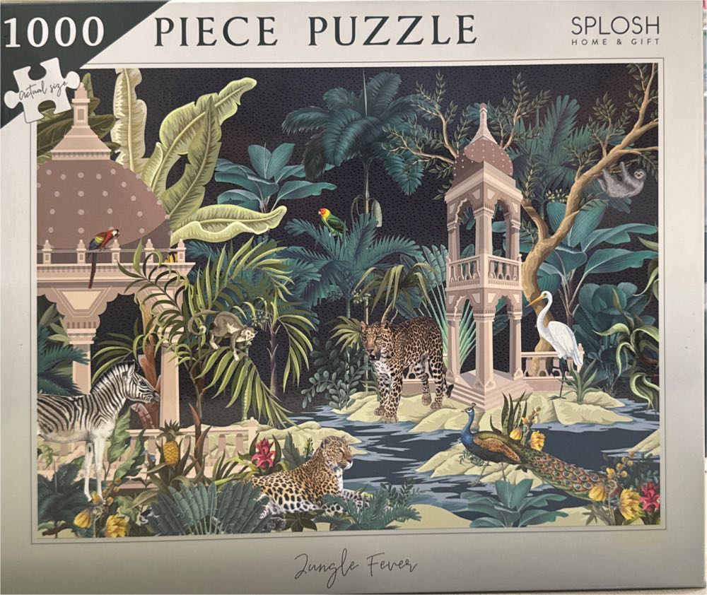 Splosh Leopard Jungle 1000pc Gf Health - Splosh puzzle collectible [Barcode 9332519129127] - Main Image 2