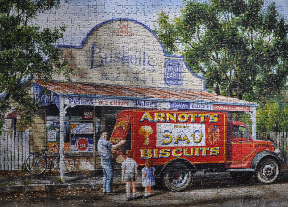 Any Broken Biscuits - Blue Opal puzzle collectible - Main Image 2