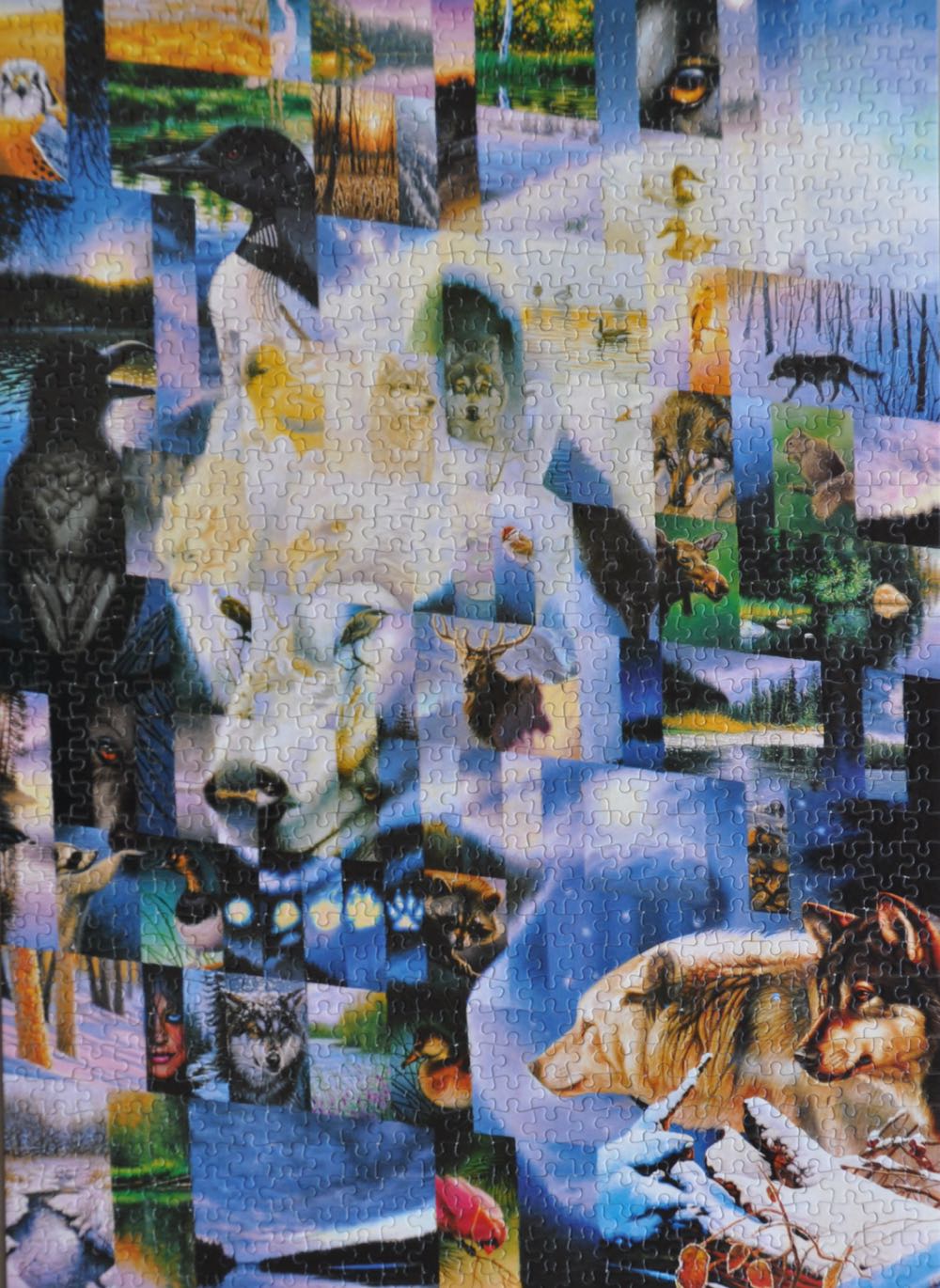 Art Mosaic Wolf - Master Pieces puzzle collectible - Main Image 2