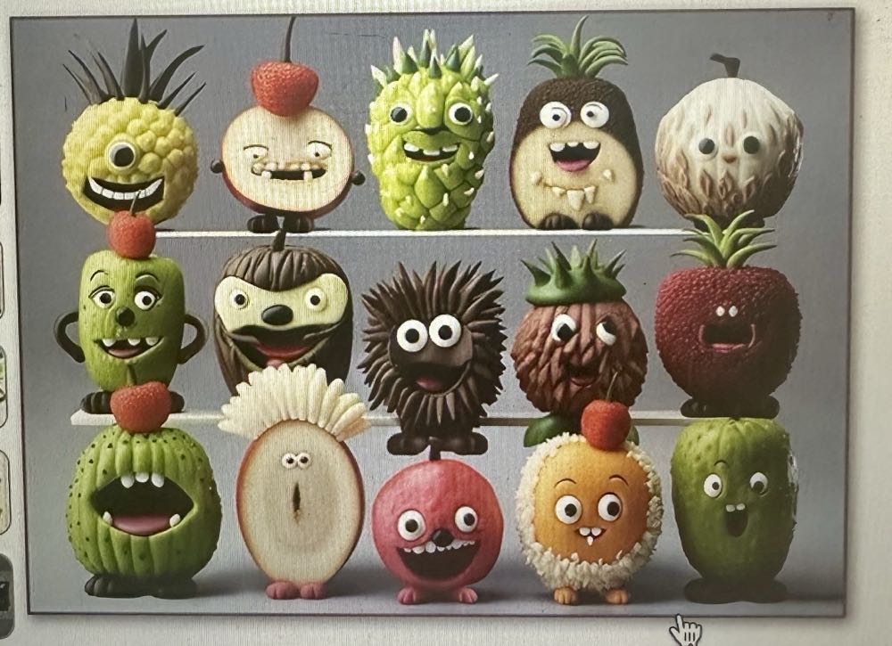 Happy Fruits - Fishwisdom puzzle collectible - Main Image 2