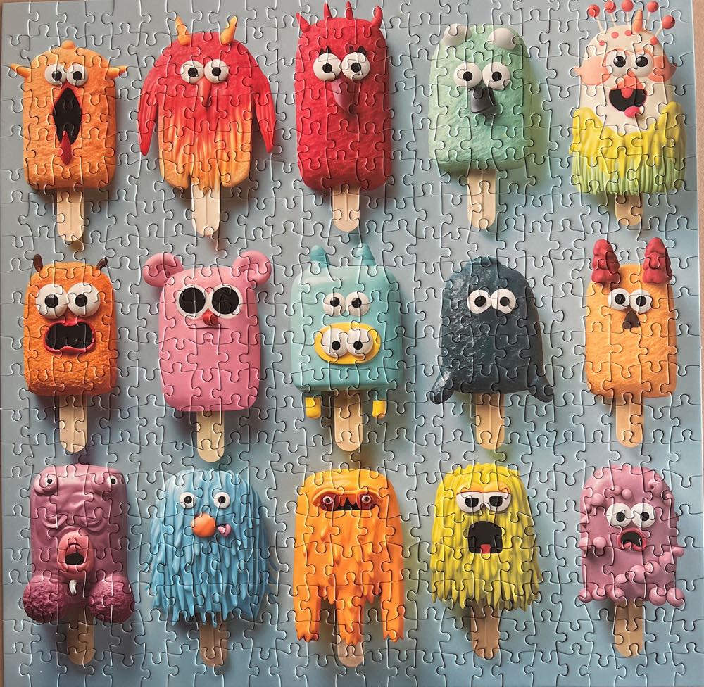 Monster Popsicles - Fishwisdom puzzle collectible - Main Image 2