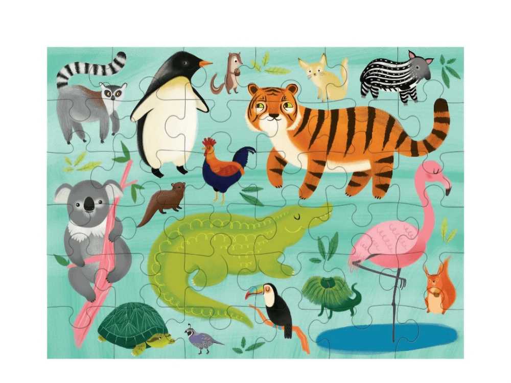 Animals Of The World - Mudpuppy 🇺🇸 puzzle collectible - Main Image 2