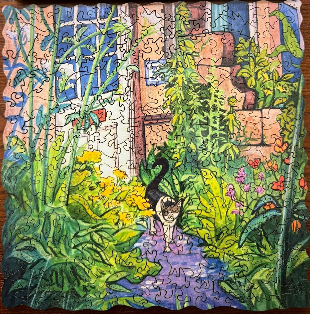 Cat In Garden - Artifact puzzle collectible - Main Image 2