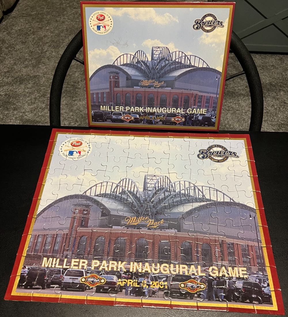 Miller Park Inaugural Game - 262, 10/13/22  puzzle collectible - Main Image 3