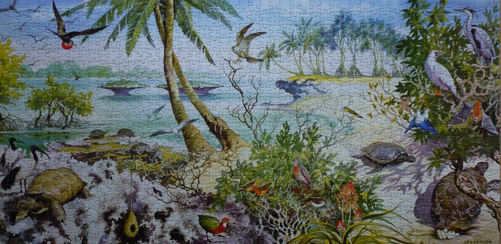 Aldabra Coral Island  puzzle collectible - Main Image 2