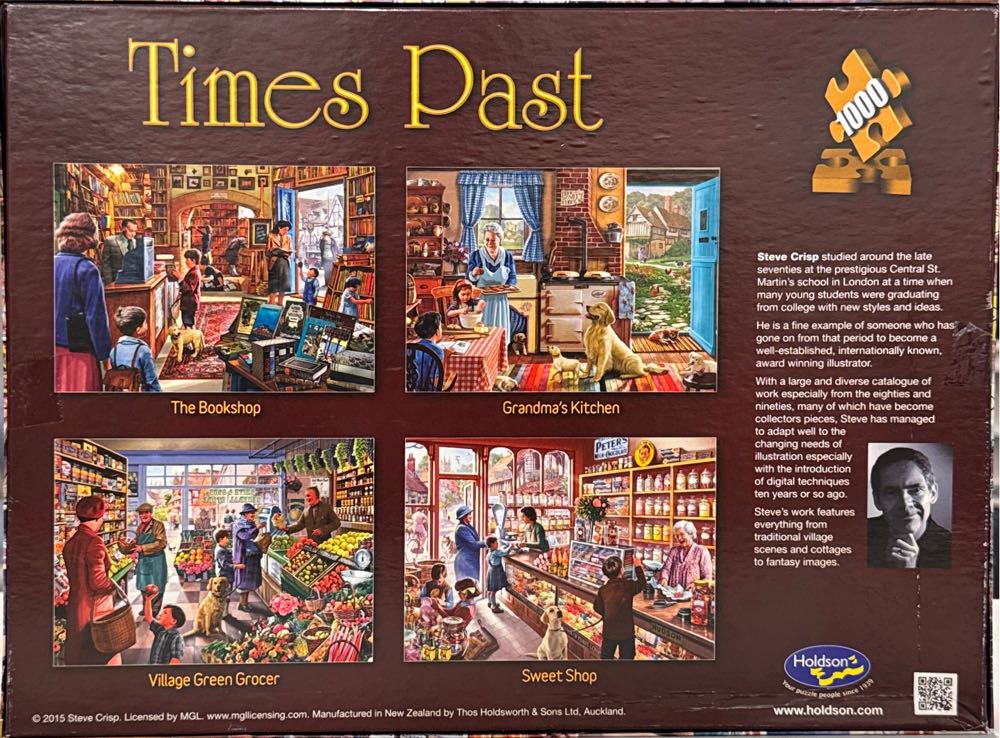 Sweet Shop , Times Past - Holdson puzzle collectible [Barcode 9414131095803] - Main Image 2