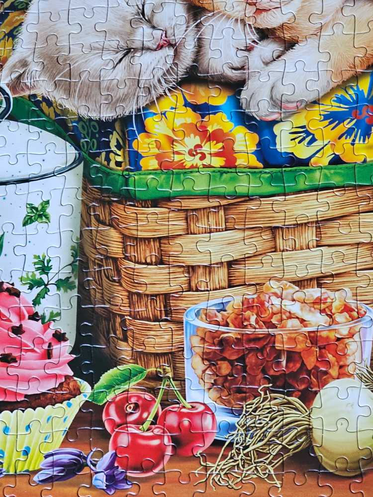 Napping Kittens - Castorland puzzle collectible [Barcode 5904438105069] - Main Image 3