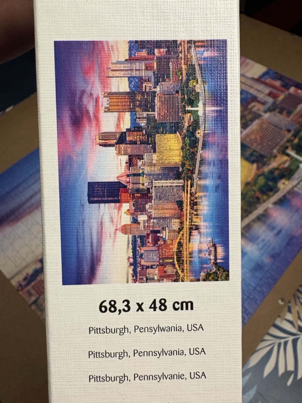 Pittsburgh Pennsylvania - Trefl puzzle collectible [Barcode 5900511107234] - Main Image 4