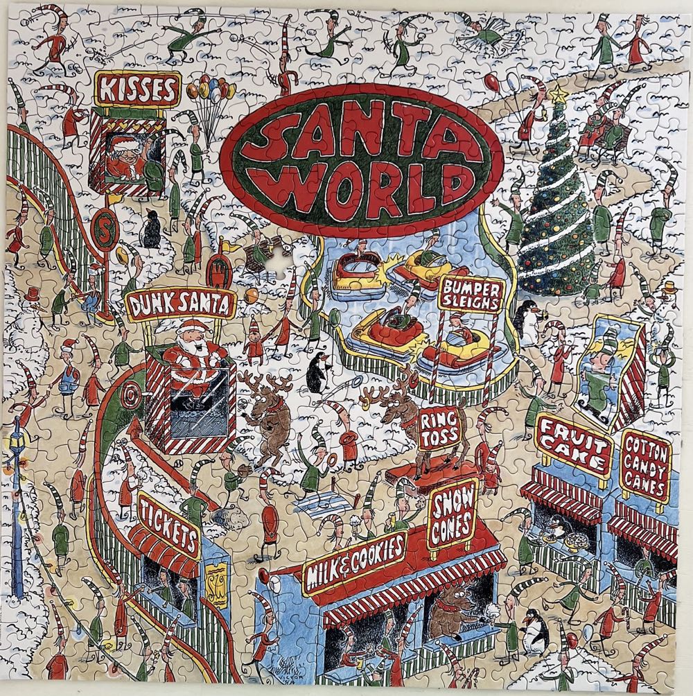 Santa World - 717, 10/26/24 - Springbok puzzle collectible - Main Image 2