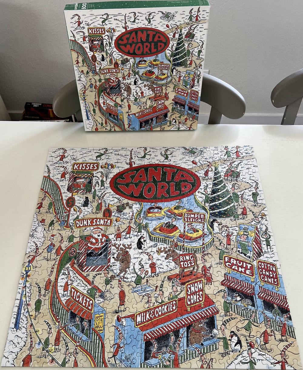 Santa World - 717, 10/26/24 - Springbok puzzle collectible - Main Image 3