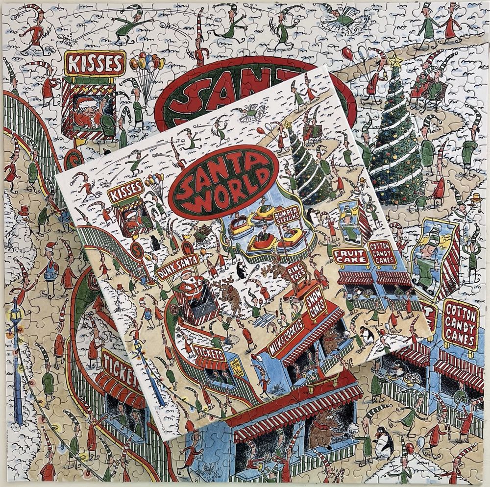 Santa World - 717, 10/26/24 - Springbok puzzle collectible - Main Image 4