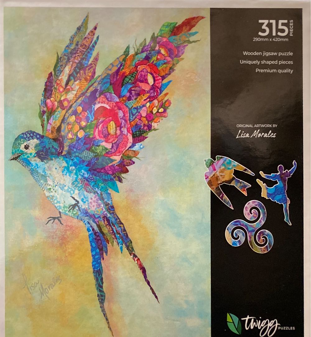 Bird in Flight - Twigg Puzzles puzzle collectible [Barcode 9369998163564] - Main Image 2