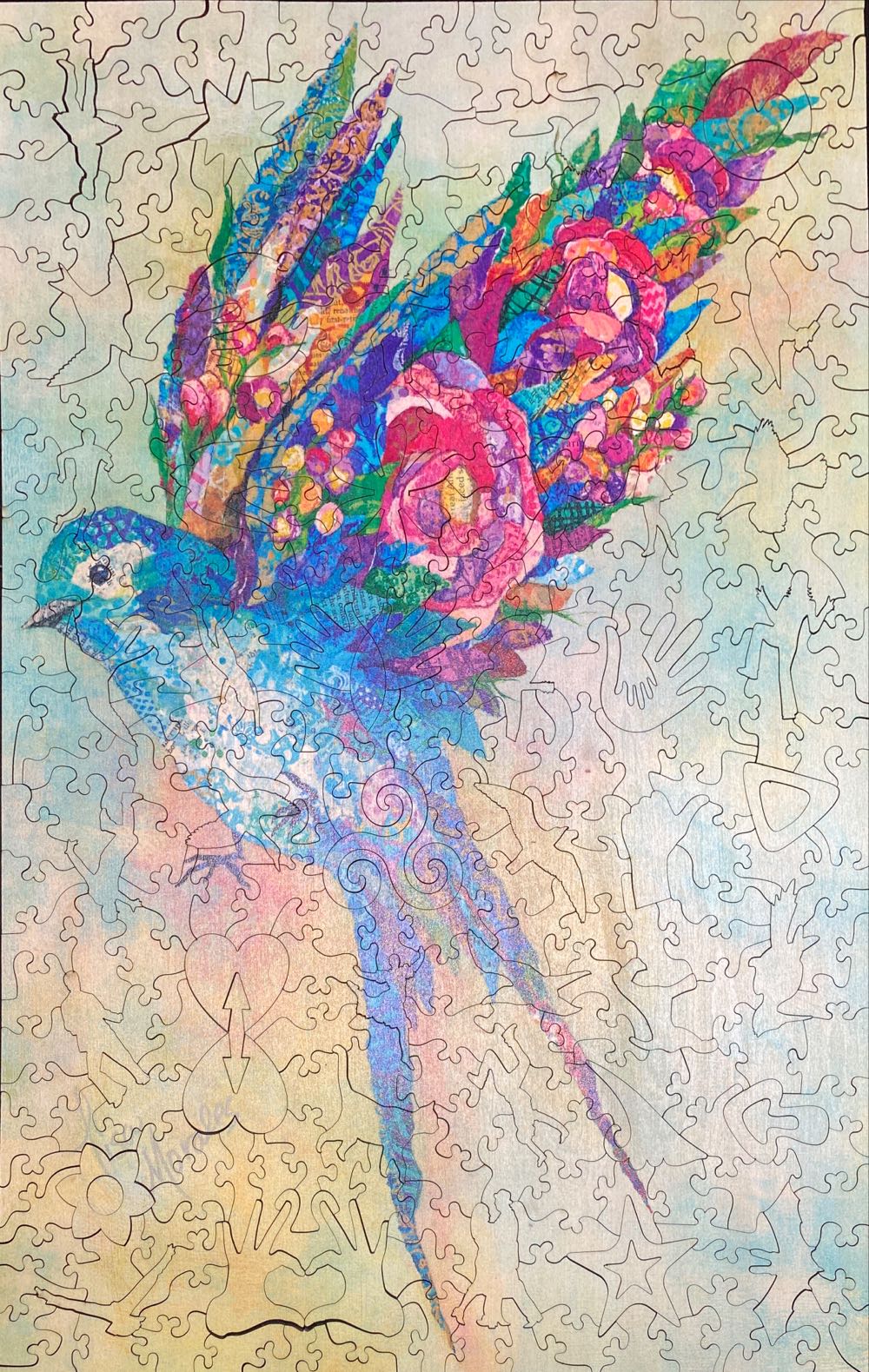 Bird in Flight - Twigg Puzzles puzzle collectible [Barcode 9369998163564] - Main Image 3