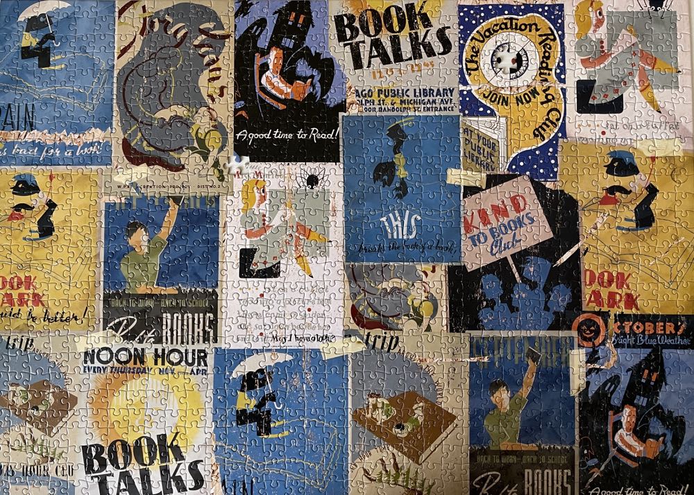 Read A Book Puzzle - Gibbs Smith puzzle collectible [Barcode 9781423642657] - Main Image 2