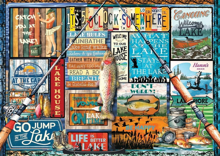 Lake Signs - Roseart puzzle collectible [Barcode 4895145444903] - Main Image 2