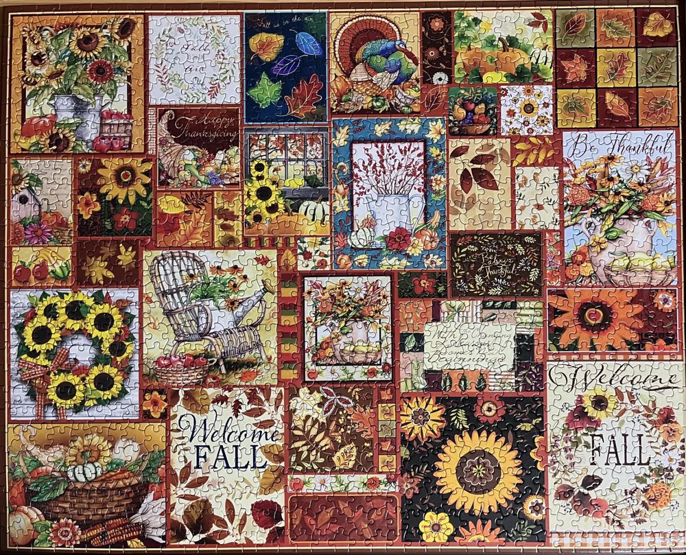 Welcome Fall - White Mountain puzzle collectible [Barcode 724819267750] - Main Image 2