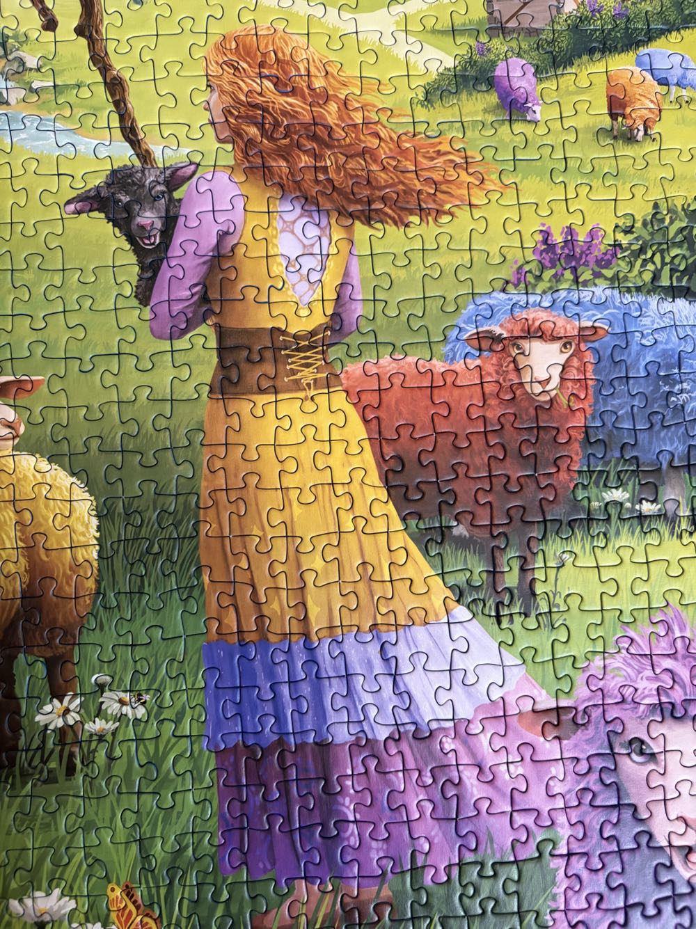 The Happy Sheep Yarn Shop - Ravensburger puzzle collectible [Barcode 4005555004141] - Main Image 2