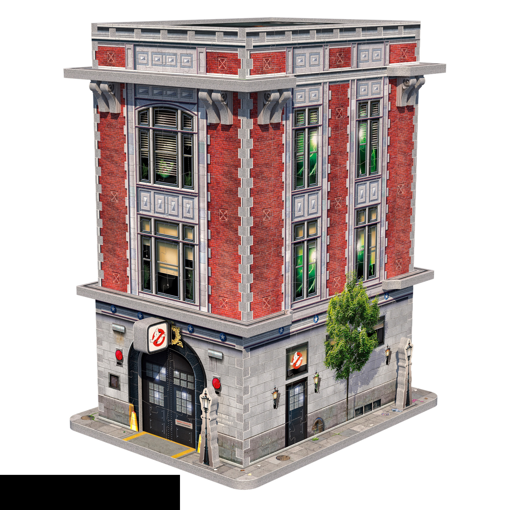Ghostbusters Firehouse Headquarters - Wrebbit Puzzle 3D puzzle collectible [Barcode 665541010187] - Main Image 4