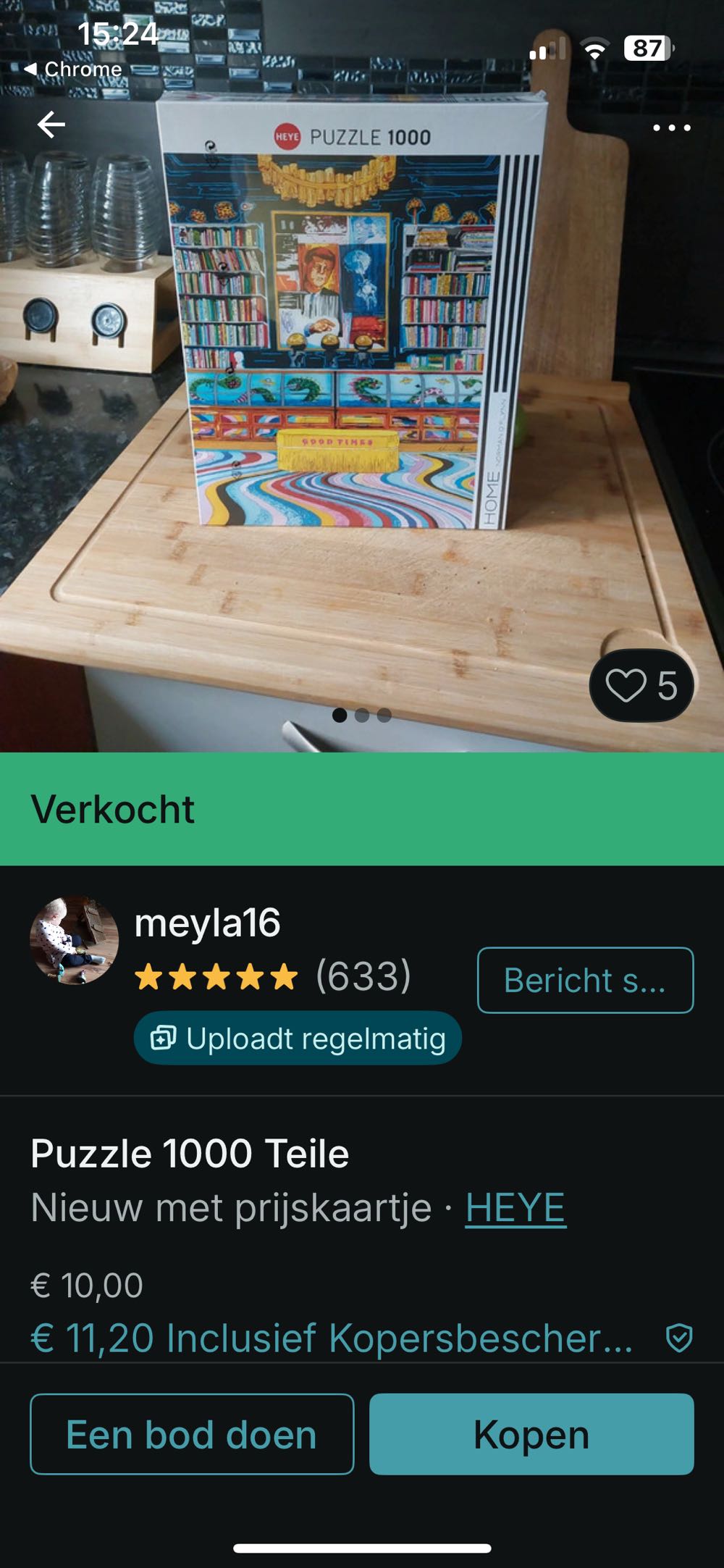 Home: Room With The President - Heye Puzzle puzzle collectible [Barcode 4001689300050] - Main Image 4