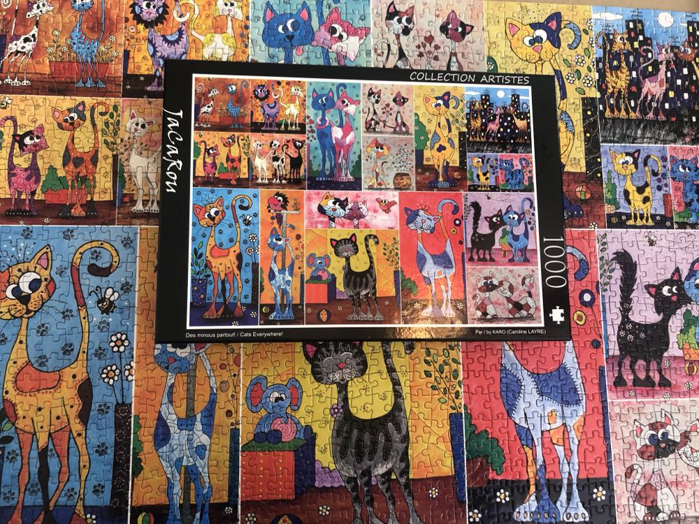 Cats Everywhere - JaCaRou puzzle collectible - Main Image 4