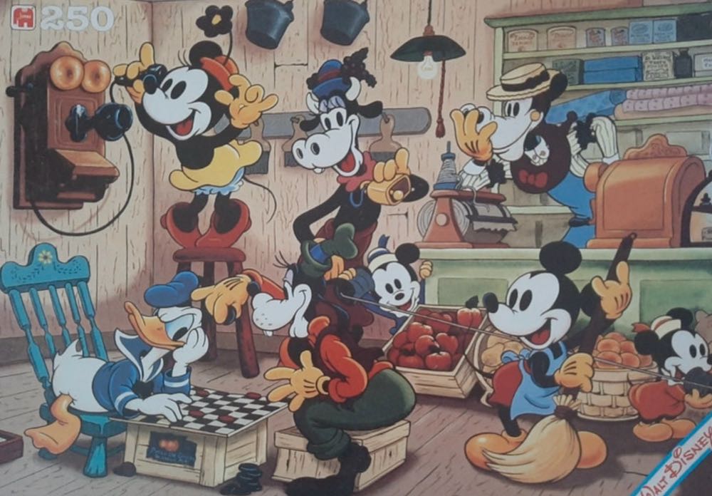 Mickey Mouse Vintage - Jumbo puzzle collectible [Barcode 8710126013380] - Main Image 2