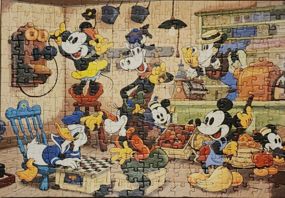 Mickey Mouse Vintage - Jumbo puzzle collectible [Barcode 8710126013380] - Main Image 3