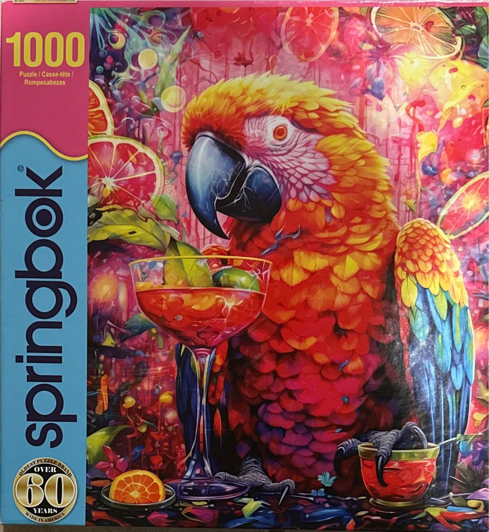 Paradise Parrot - Springbok puzzle collectible [Barcode 091683112029] - Main Image 2