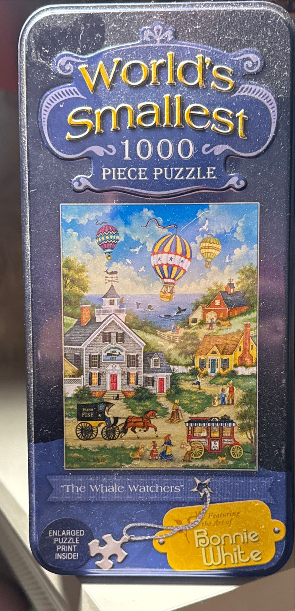 The Whale Watchers - Master Pieces 🇺🇸 puzzle collectible [Barcode 705988710285] - Main Image 2