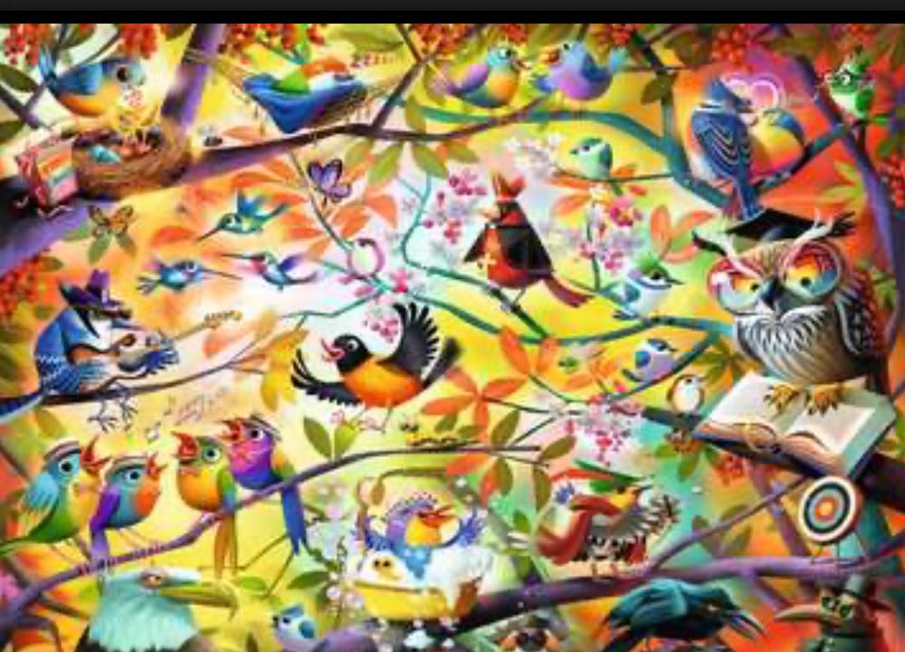 Busy Birdies #82 - Traded - Ravensburger puzzle collectible [Barcode 400555501234] - Main Image 2