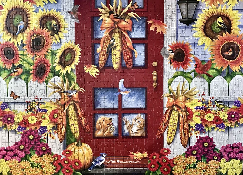 Mudpuppy Henri Catisse Artsy Cat Puzzle Tin 100 Pieces 12”x12” – Perfect Family Puzzle For Ages 6 Colorful Feline Portraits Inspired By Great Artists – Paint Can Package Fun Indoor Activity