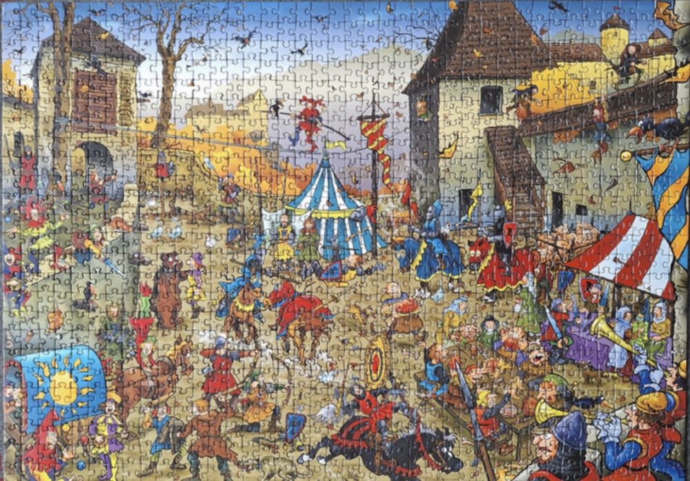 Middle Ages (Karli Burns)  (Ewelina Messenger) - Heye Puzzle puzzle collectible [Barcode 4001689292928] - Main Image 3