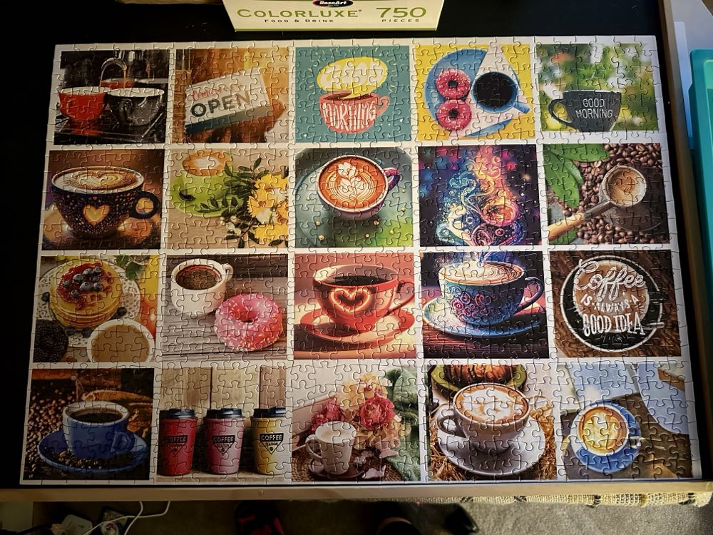 The Daily Grind - Roseart puzzle collectible [Barcode 4895145444880] - Main Image 2