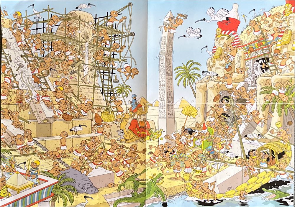 Pieces Of History: De Egyptenaren 🟦 - Jumbo puzzle collectible [Barcode 8721017600541] - Main Image 2