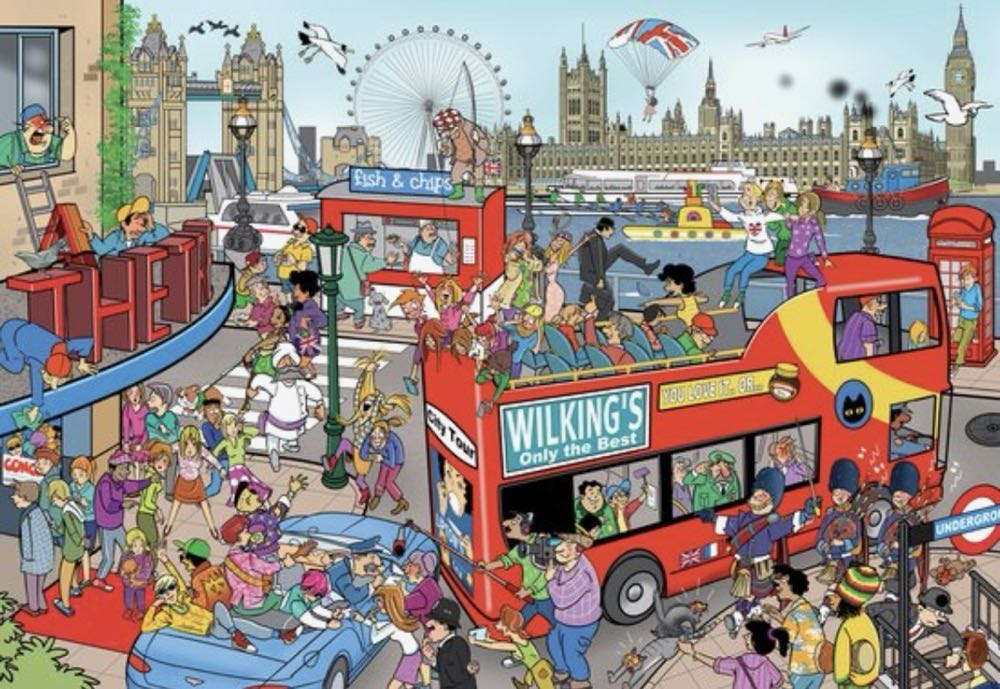 Goliath That’s Life City Edition London - Goliath That’s life puzzle collectible [Barcode 8720077289147] - Main Image 2