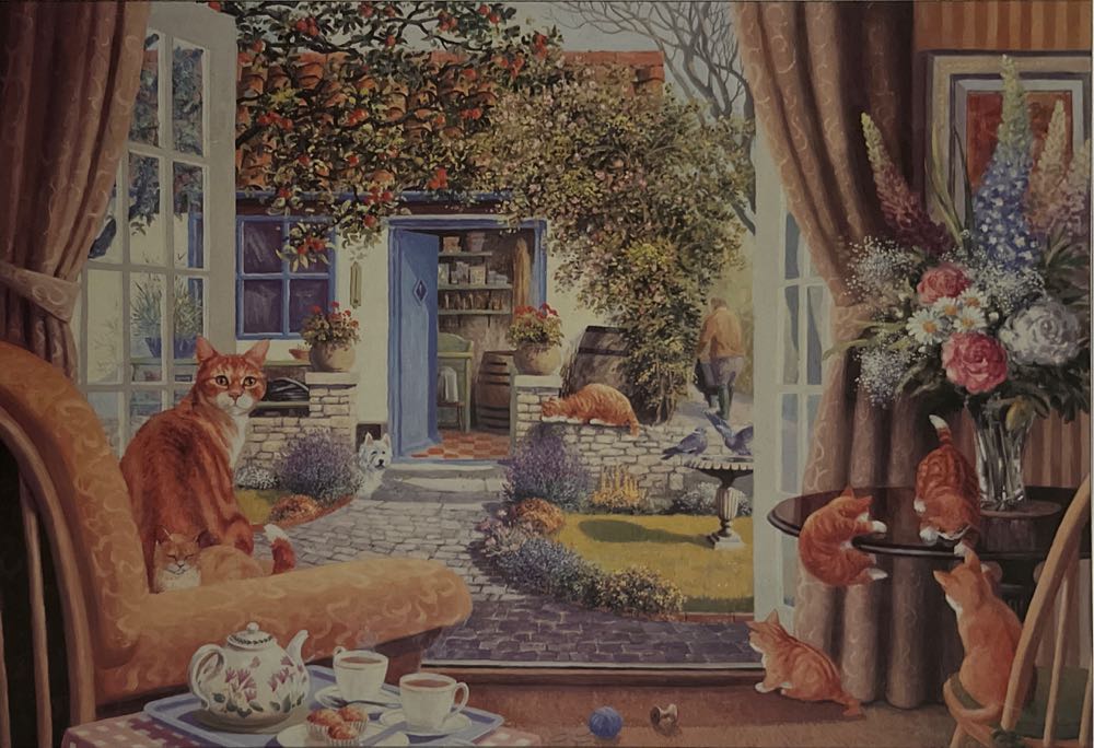 Garden View - House of Puzzles Ltd HOP, The puzzle collectible [Barcode 5060002001059] - Main Image 2