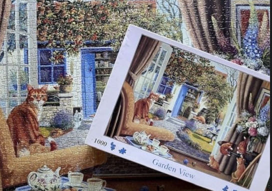 Garden View - House of Puzzles Ltd HOP, The puzzle collectible [Barcode 5060002001059] - Main Image 4