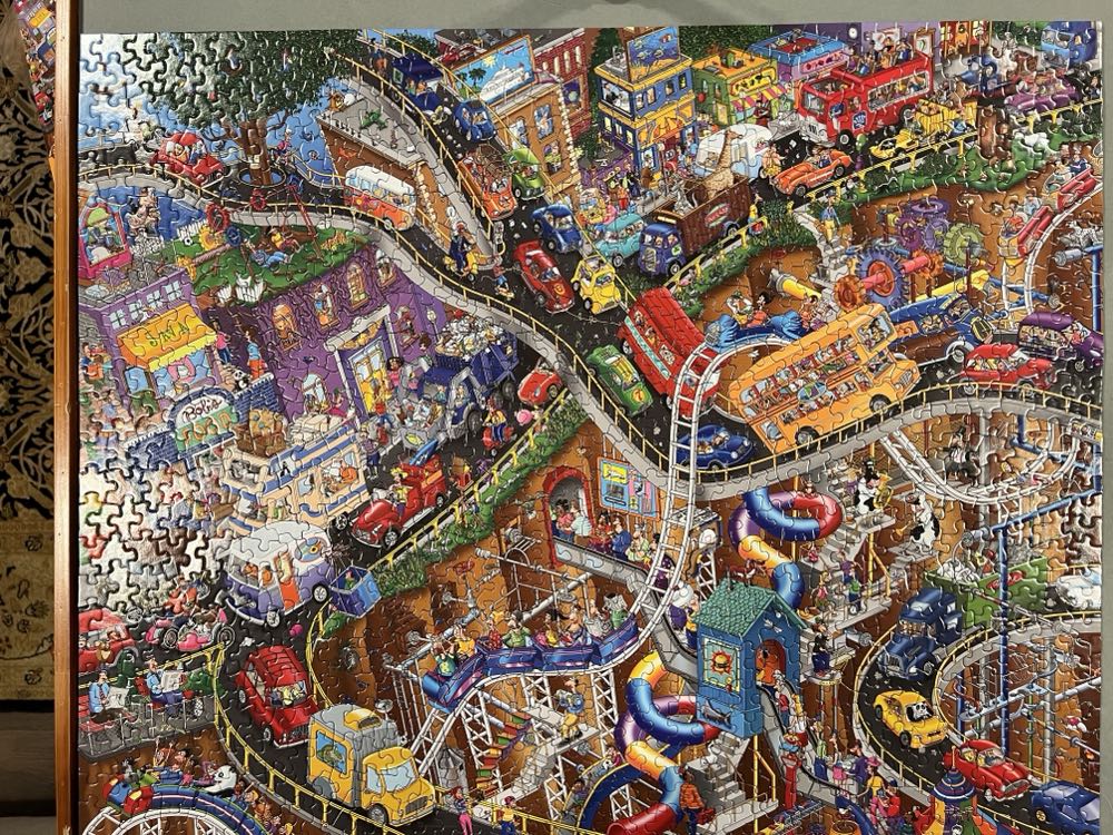 Getting Away SHARED  - Springbok 🇺🇸 puzzle collectible [Barcode 091683107964] - Main Image 2