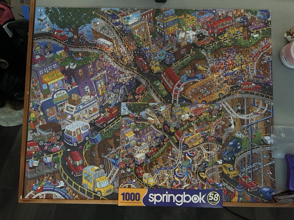 Getting Away SHARED  - Springbok 🇺🇸 puzzle collectible [Barcode 091683107964] - Main Image 3
