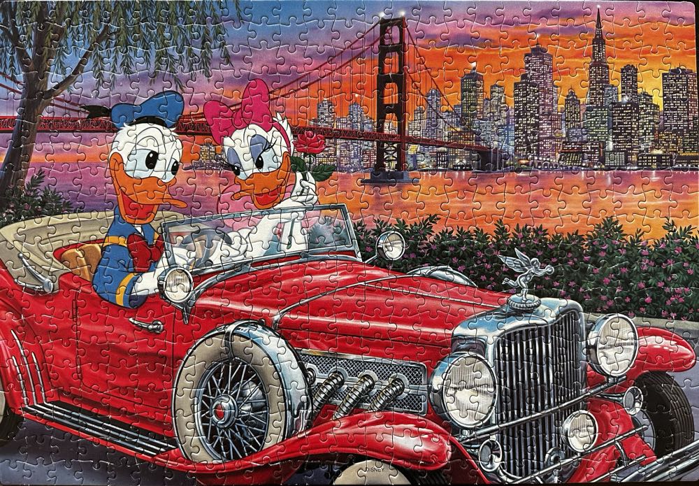 Romantic Evening - Clementoni puzzle collectible [Barcode 8005125305858] - Main Image 2