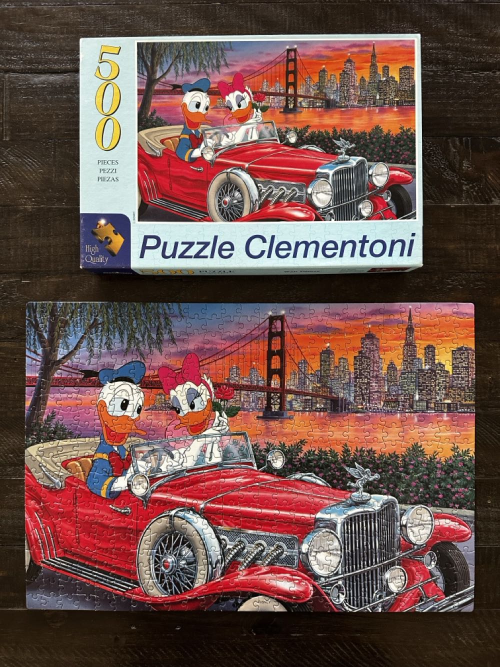 Romantic Evening - Clementoni puzzle collectible [Barcode 8005125305858] - Main Image 4