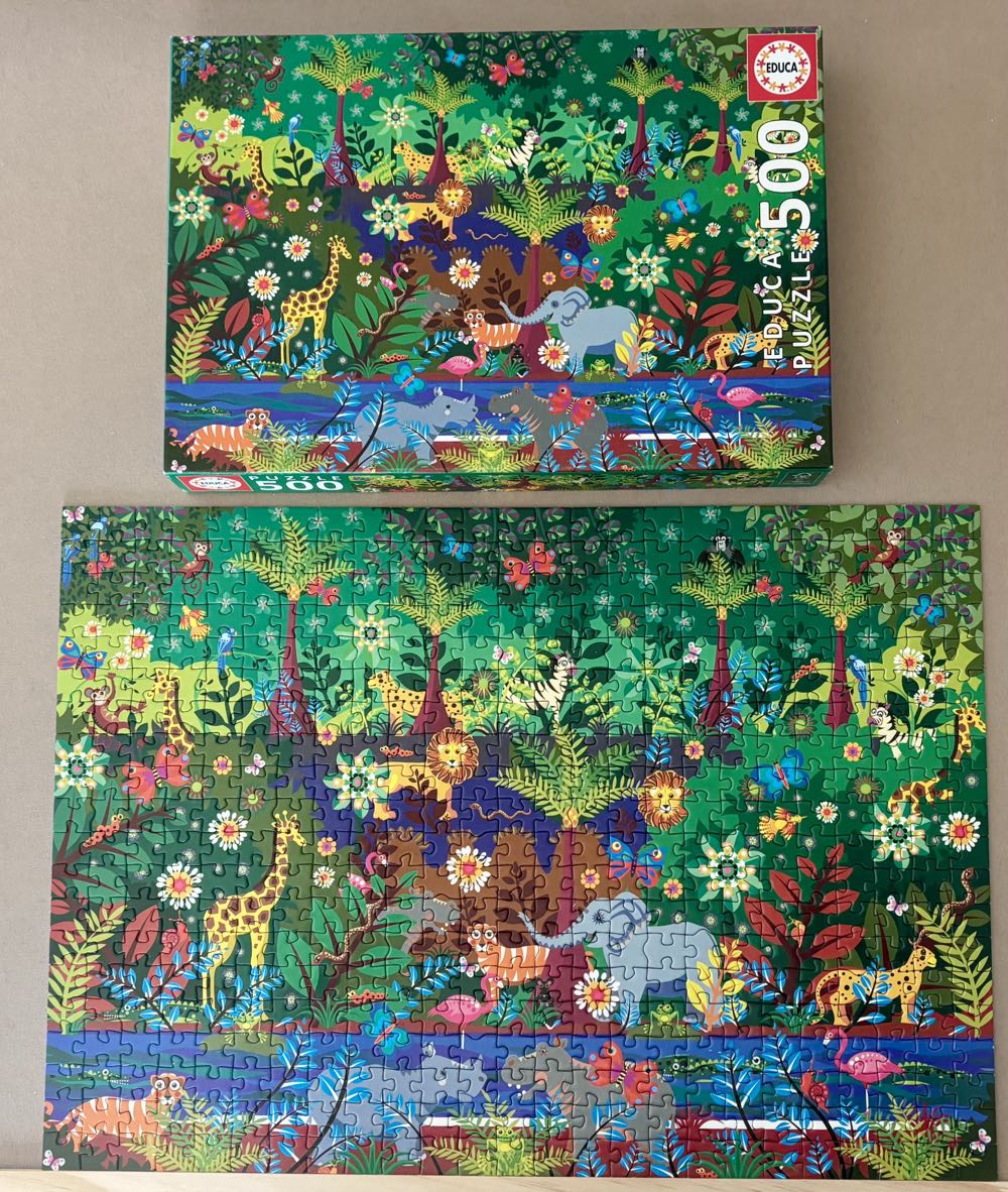 Jungle - Educa puzzle collectible [Barcode 8412668192454] - Main Image 3